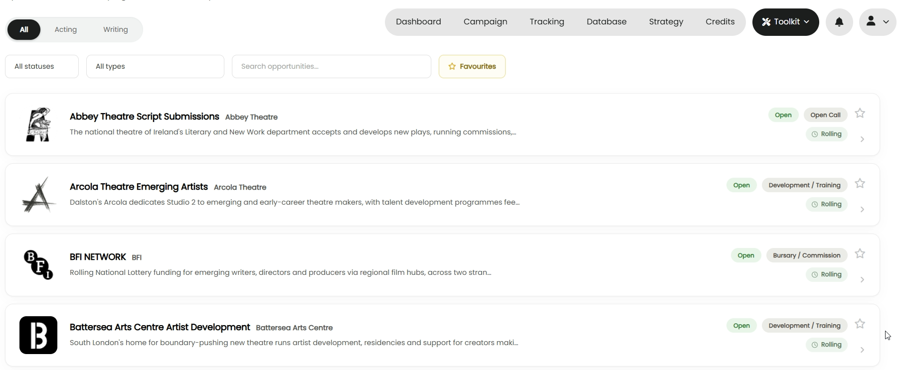 Introducing Opportunities: Open Calls and Schemes, All in One Place
